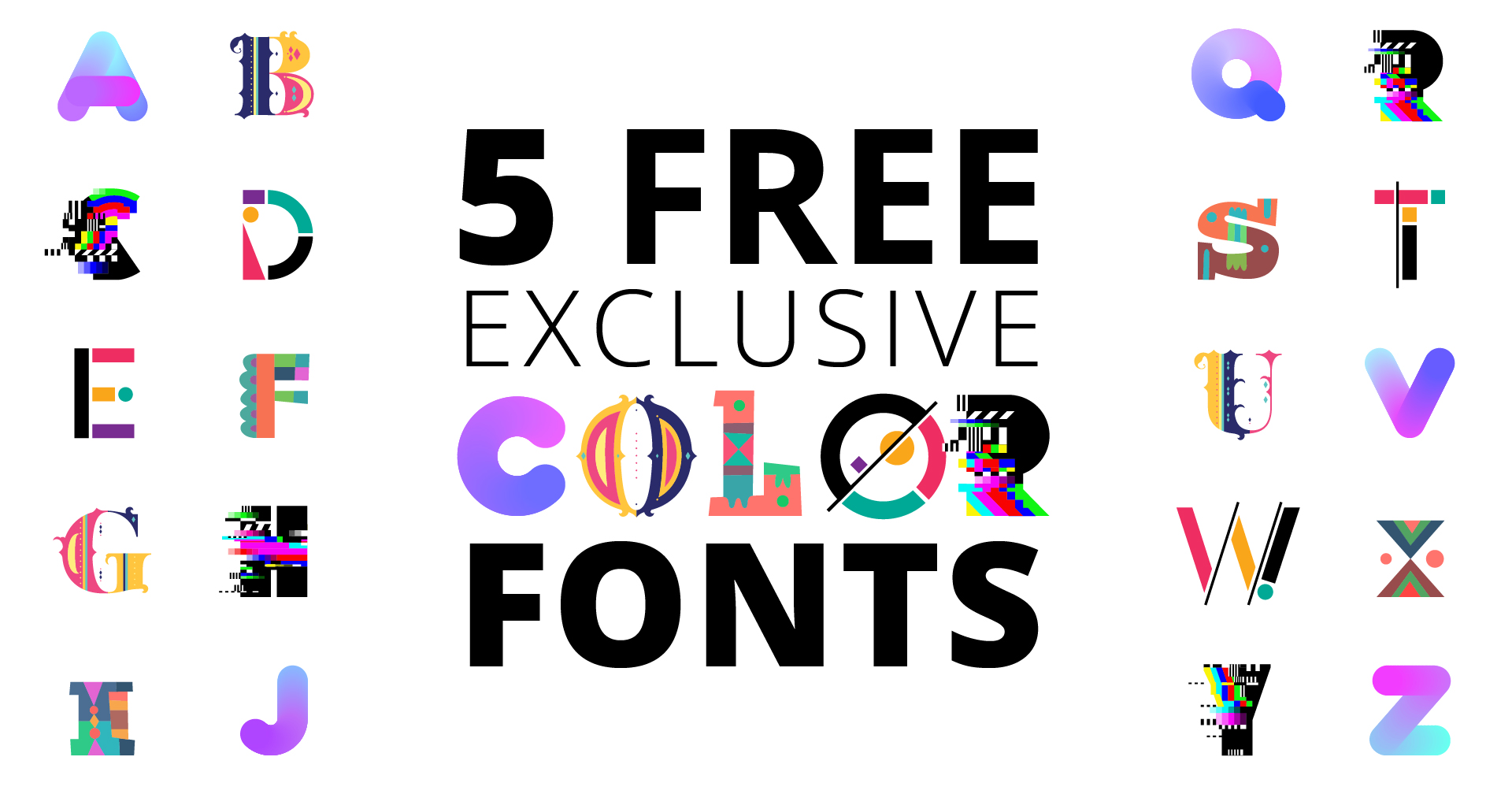 #ColorFontWeek. FREE Downloads! - KEYLAY Design