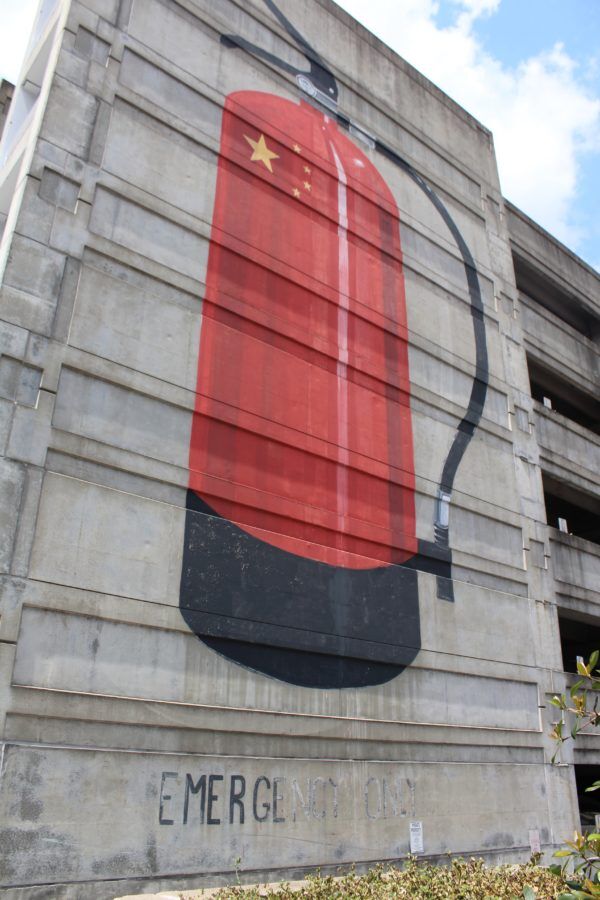 fire extinguisher mural