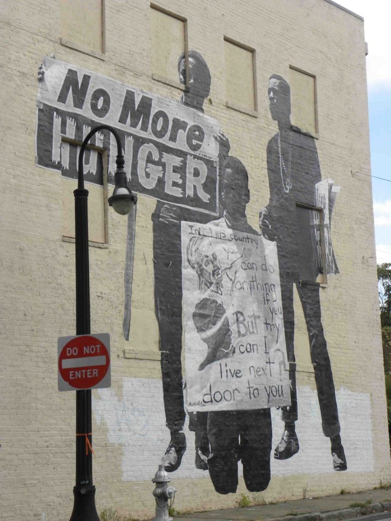 no more hunger mural