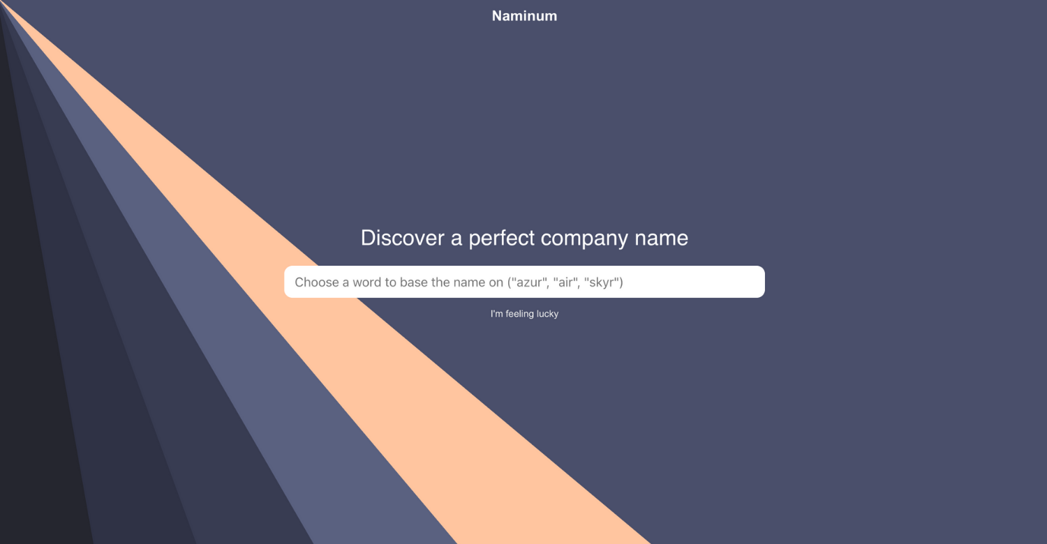 namium-website-screenshot