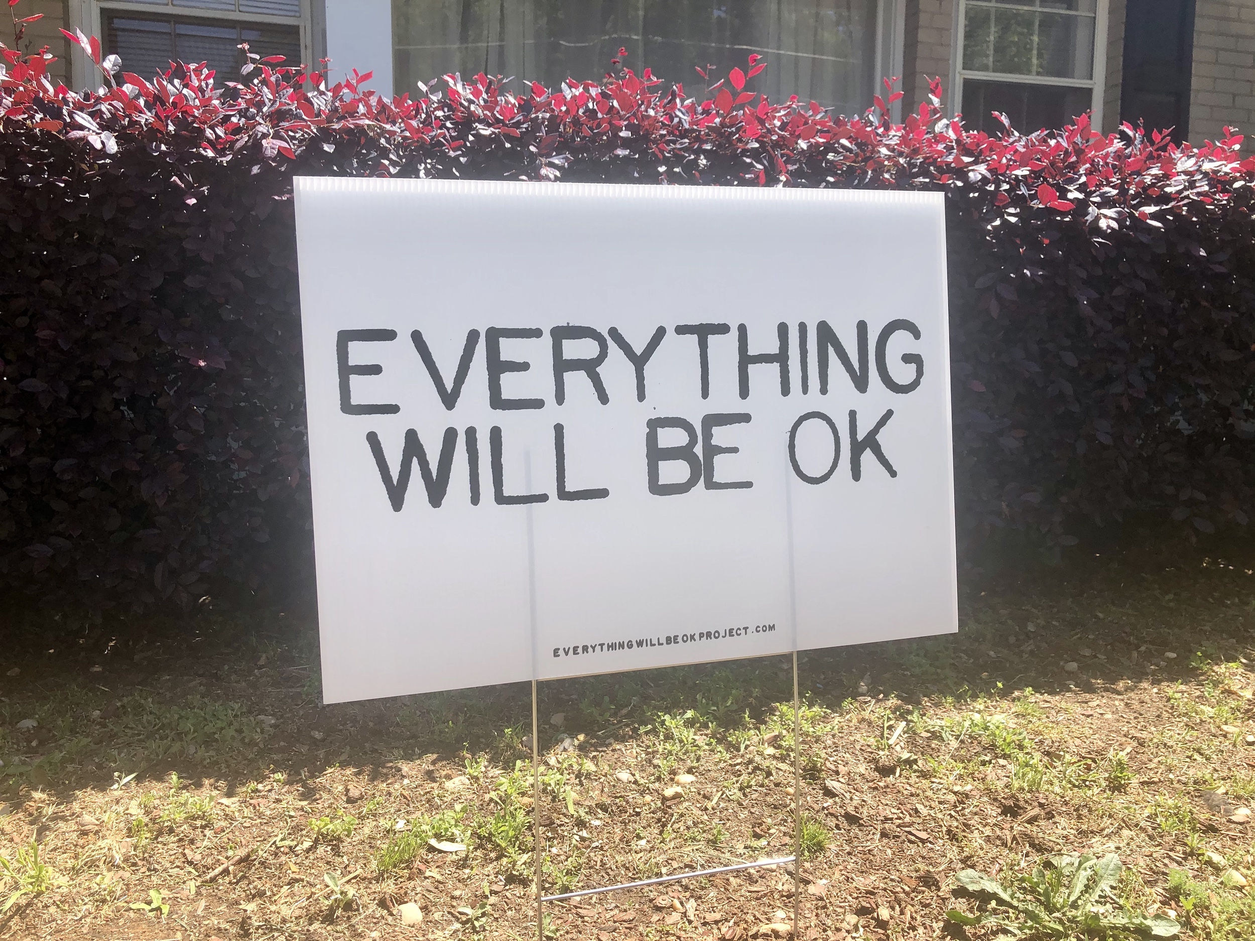 everything will be okay sign