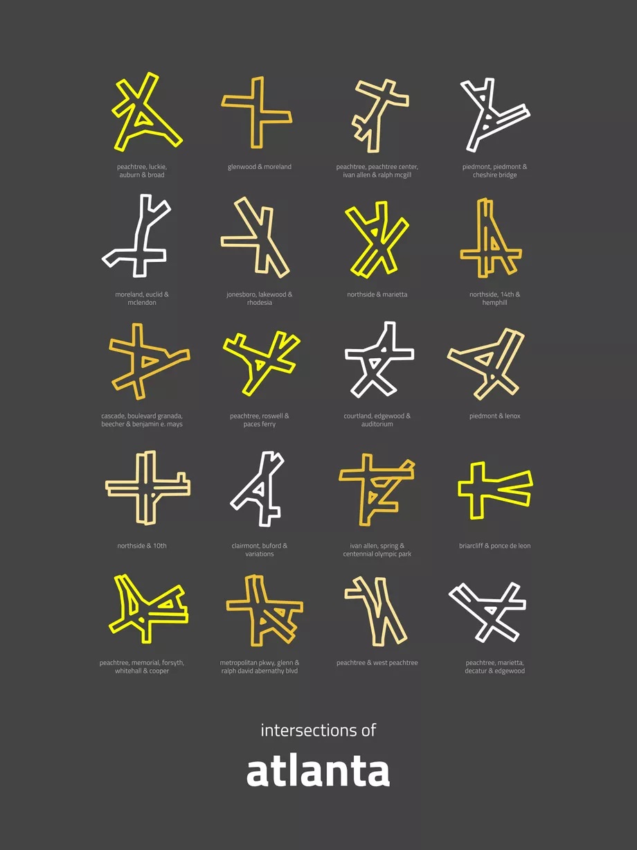 Intersections of Atlanta